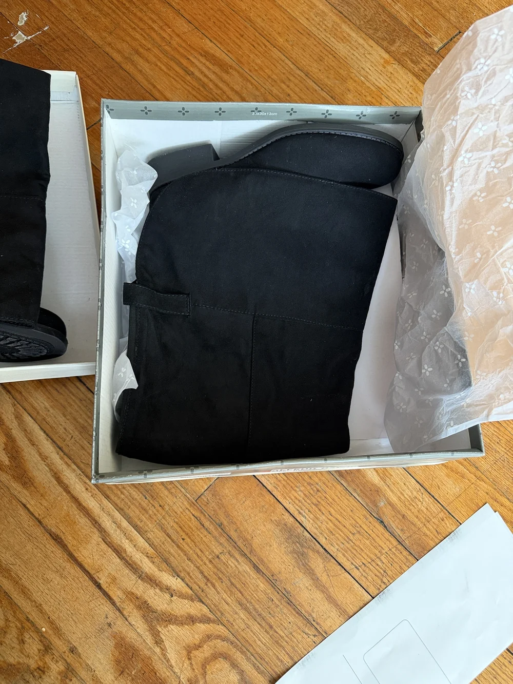 Sun + Stone Black Over-the-Knee Riding Boots